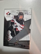 2018 Upper Deck Team Canada Juniors Rebecca Johnston #66 Woman PWHL 
