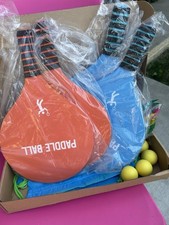 Paddle Ball Family Game Set Paddleball Game
