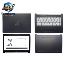 New HP 14-CM 240 245 246 G7 Back Cover Bezel Hinges Cover / Palmrest Bottom Case