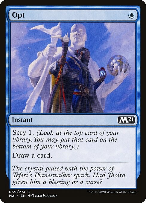 Opt Foil Core Set 2021 59 NM MTG