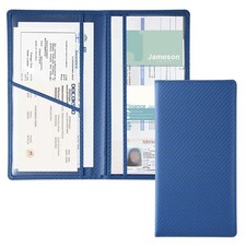 1Pack Car Registration and Insurance Holder,Car Document Holder for Cards Lic...