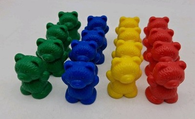 Learning Resources Bear Counters  Educational Counting and Sorting Lot of 12