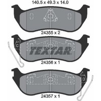 Textar 2435501 Bremsbelagsatz FüR Jeep Cherokee Wrangler Tj Kj