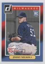 2014 Panini Donruss The Rookies Press Proof Silver 167/199 Jimmy Nelson #30 0w8