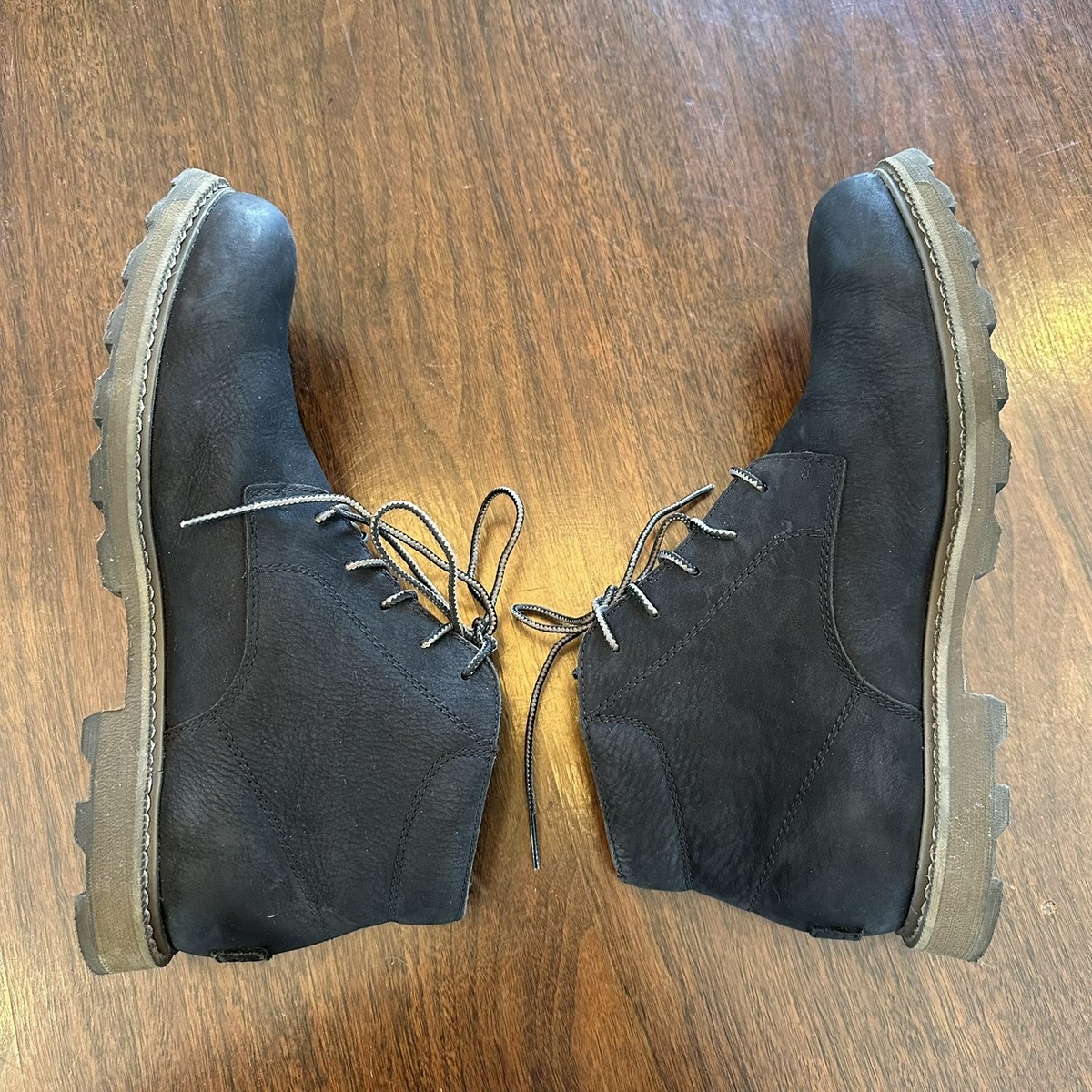 Sorel Black Waterproof Nubuck Leather Madson Utility Lug Sole Boots Men’s 9.5 SOREL - Brandclub - Sorel Men main image 3