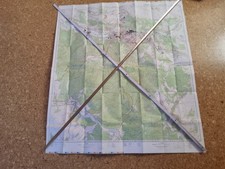 Topografischer Stadtplan Eisenach 1:10000 (Vertrauliche Verschlusssache DDR)