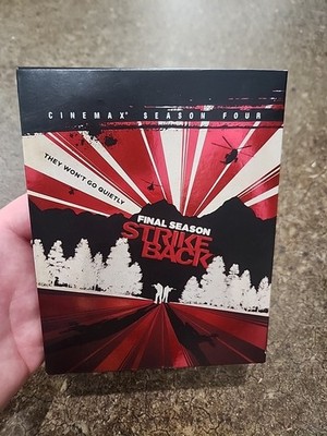 Strike Back Season Four 4 4th Fourth Final Season Blu-ray Works With Slipcover 