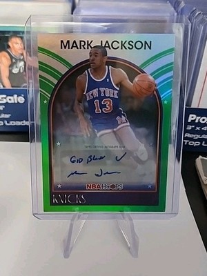 Topps Hoops 2025-26 Mark Jackson Hoops 1989 Signatures Auto #89S-MJA (See Pics)