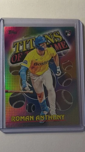 2026 Topps Series 1 - Titans of the Game Roman Anthony #TOG-9 (RC)