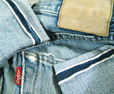 HOT VTG 90s LVC 1947 USA LEVI'S 501xx BIG E SELVEDGE 555 Jeans 31x36 Fit 26x31
