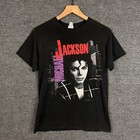 Vintage RARE 1988 Michael Jackson BAD Tour T-Shirt Pepsi Promo Concert Tee M