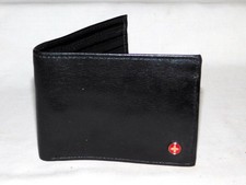 Alpine Swiss Bifold Wallet - ID Plus 12 Card Slots