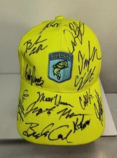  Bass Anglers Sportsman Society B.A.S.S. Signed Baseball Cap 