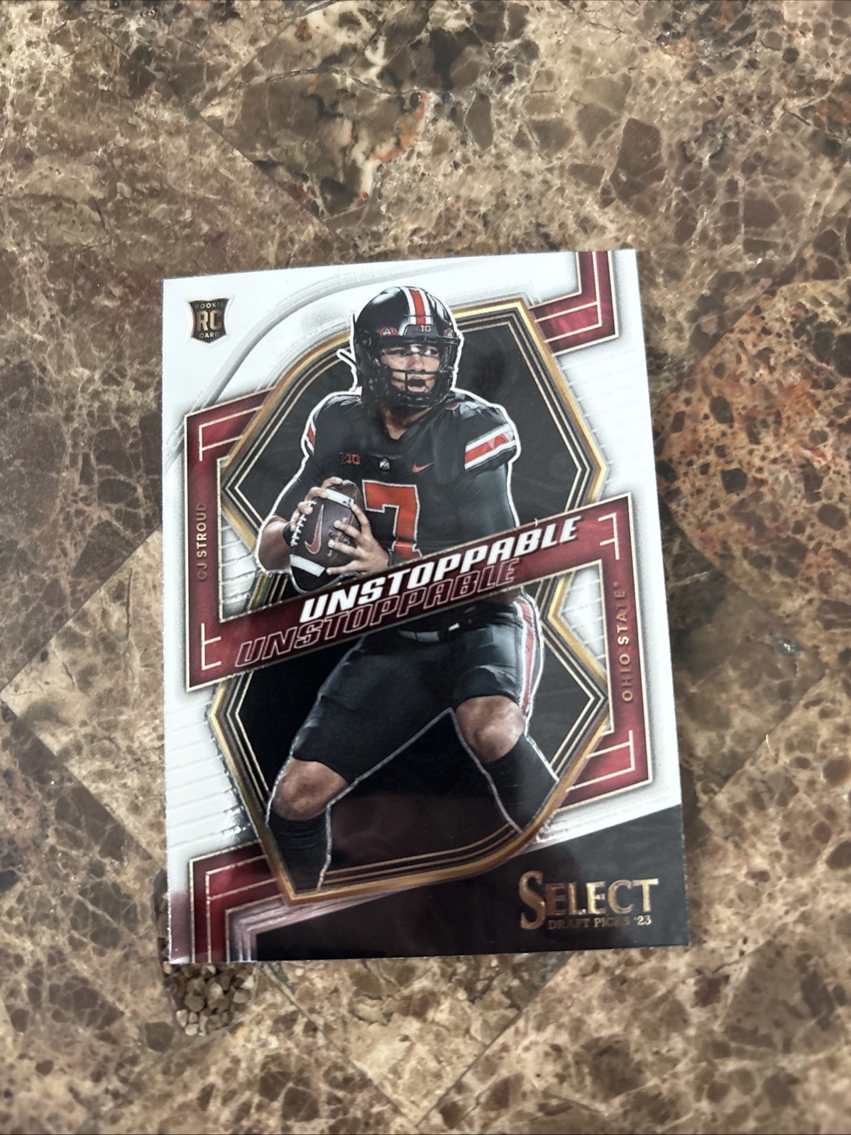 2023 Panini Select Draft Picks - Unstoppable C.J. Stroud #UN-2 (RC)