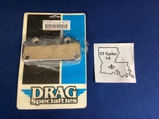 NEW Drag Specialties Buffalo Smooth Top Clamp, Chrome, DS-290651 *