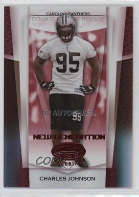 2007 Leaf Certified Materials Mirror Red /100 Charles Johnson #156 Rookie RC 0q3