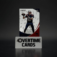 2021 Panini Chronicles Mac Jones Clear Vision RC Red /199 Patriots #CVR-12 49ers