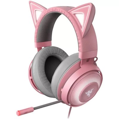 Razer Kraken Kitty - Kabelgebundenes Gaming Headset anpassbarer RGB ohne OVP