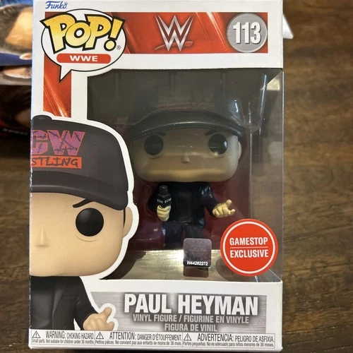 Funko Pop! Vinyl: WWE - Paul Heyman - GameStop (Exclusive) #113