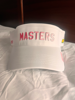 2026 Masters EXCLUSIVE LADIES - WHITE - Dated VISOR Augusta 