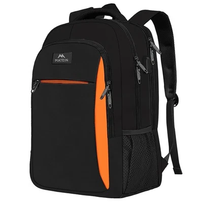 MATEIN Schulrucksack Teenager, Laptop Rucksack 17,3 Zoll Schulrucksack Jungen,