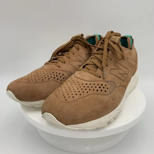 New Balance Deconstructed 580 Sneakers Pelle Marrone Turchese Uomo Taglia 10 5