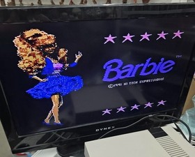 Barbie NES  COMPLETE  Game 1991 tested