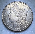 1887-S Morgan Silver Dollar $1.00 - UNC - Nice Coin!!