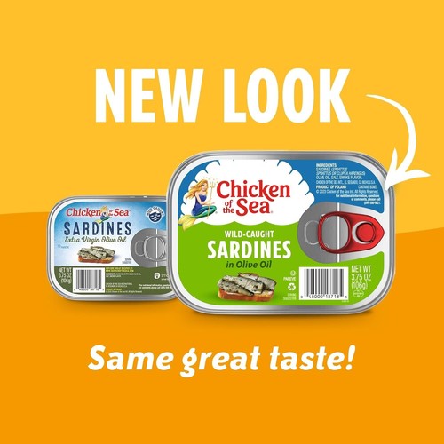 Chicken of the Sea Sardines in Olive Oil, 3.75 oz (18-Pack), FREE SHIPPING - Picture 5 of 7