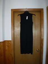 Sleeveless Mock Neck long Dress GAP size ,MD color,Black,NWT