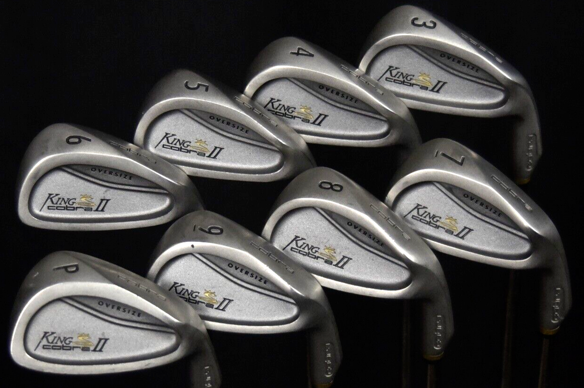 ★☆★キングコブラ★KING cobra Ⅱ★OVER SIZE★3-Pw★☆★ King Cobra II Oversized Irons Set 3-PW, Steel Regular Flex
