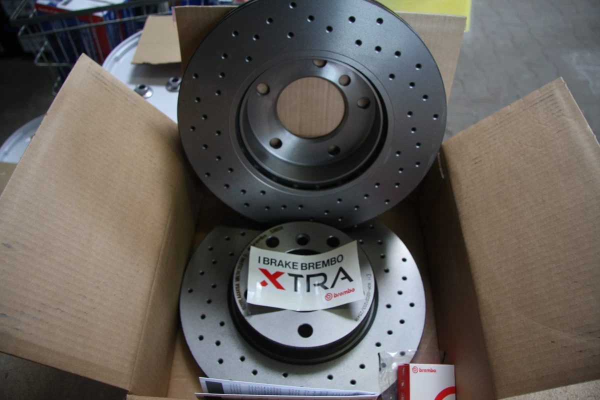 Brembo XTRA Sportbremsscheiben BMW 1er E81/87 u. 3er E90/91/92 