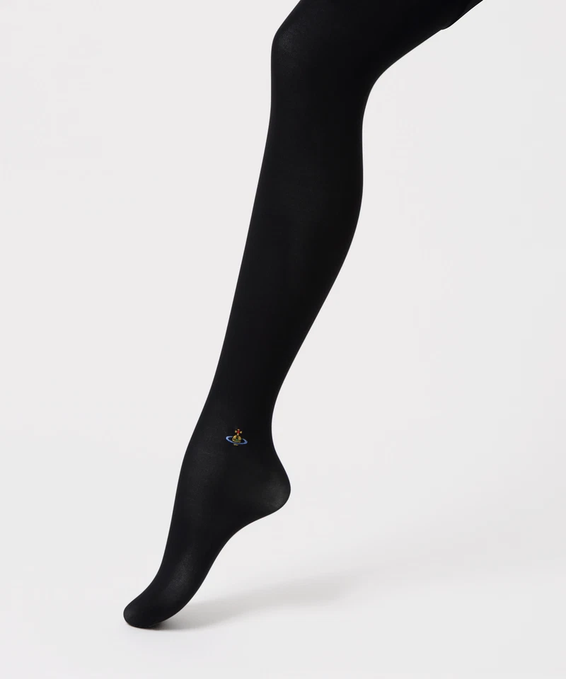 Vivienne Westwood License Black Tights 50denier onepoint ORB Japan-Size M~L - Image 2 of 4