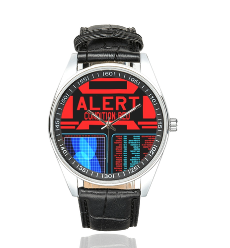 The ENTERPRISE RED ALERT Sci-Fi Watch | Bestseller Star Trek Gift | eBay