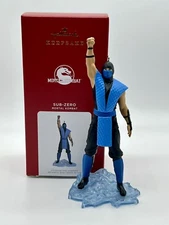 Hallmark Keepsake 2021 MORTAL KOMBAT: SUB-ZERO Christmas Tree Ornament - RETIRED