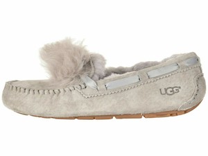pom pom moccasin slippers