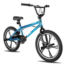 20Inch Kids BMX Bike for Boys Girls Ages 5-12, 360Degree Rotor Freestyle,4 Pegs