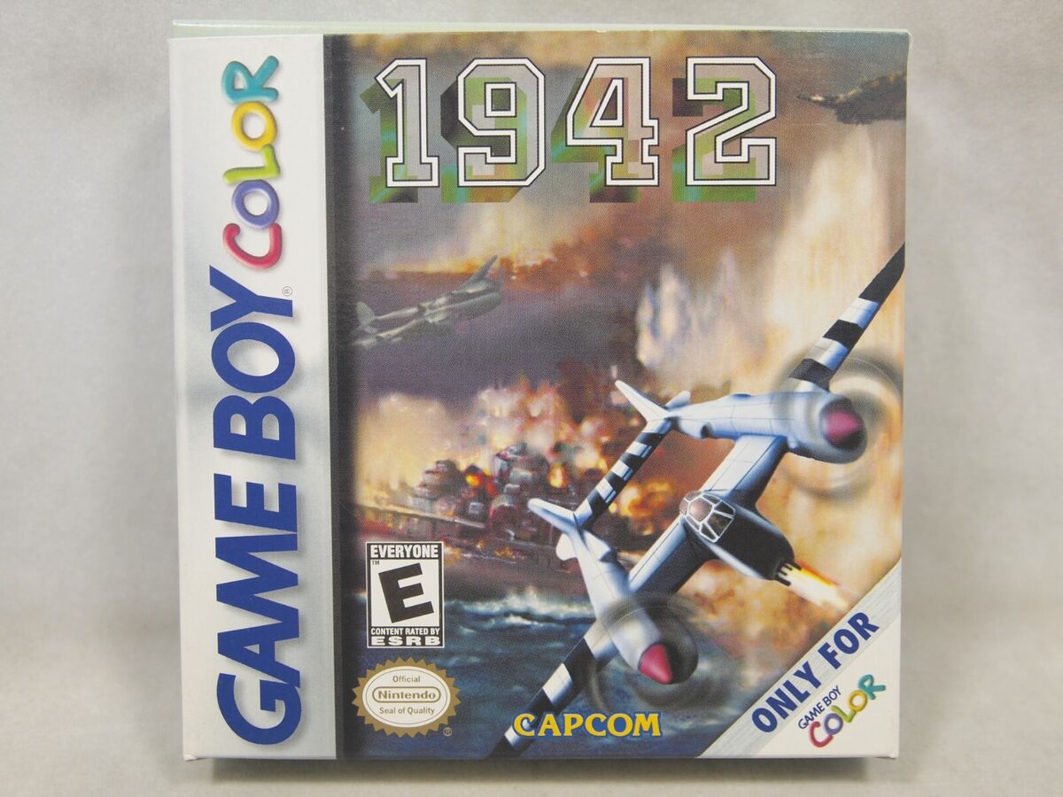 1942 (Game Boy Color | GBC) Authentic BOX & REGISTRATION 1942 (Game Boy Color | GBC) Authentic BOX & REGISTRATION