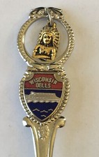 Wisconsin Dells Vintage Souvenir Spoon Collectible