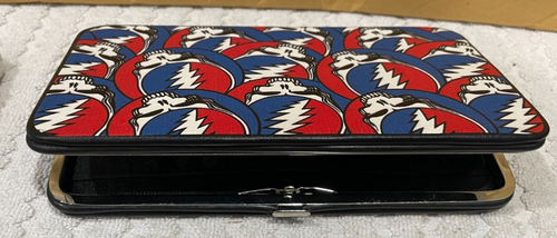 GRATEFUL DEAD WALLET Stacked Stealies Design & 2022 DEAD & CO. VIP LAMINATE - Bild 4 von 10