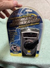 Lifelong Hand Powered Crank Emergency Weather Radio No Batteries Needed New