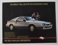 CHRYSLER Laser 1984 dealer brochure - English - USA