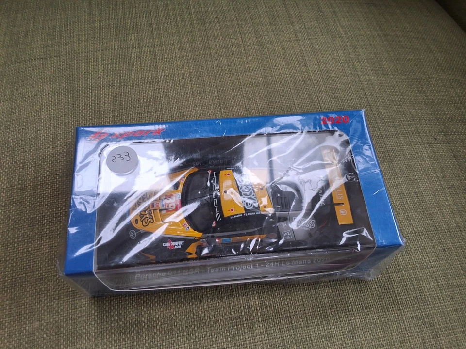 Porsche 911 RSR team project le mans 2020 spark S7993 1/43 - Immagine 2 di 3