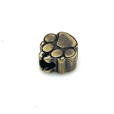 EDC Tool Animal Paw Paracord Knife Beads Lanyard Animal Brass DIY Pendant Charm