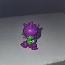 Hatchimals CollEGGtible SEASON 1 Draggle Purple Dragon Giggle Grove Silver wings