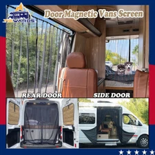Magnetic Fly Screen for Campervans Bug Mosquito Net for Rear / Side Van Door new
