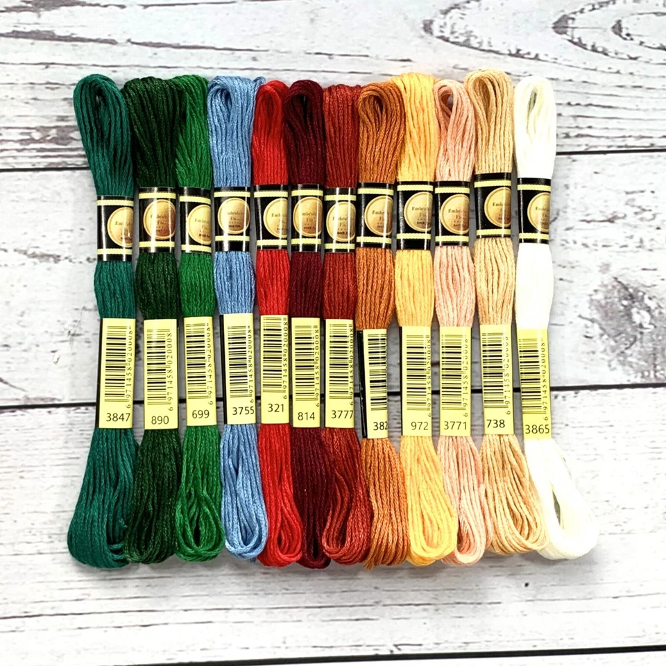 CXC Brand Festive Harmony Set: Christmas Carols Embroidery Floss for Needlecraft - Image 2 of 4