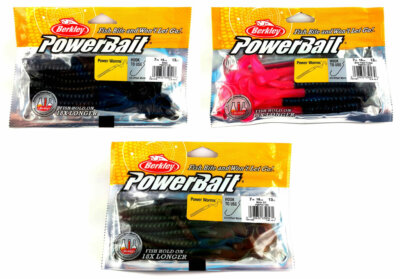 Berkley PowerBait Power Worms Länge 18cm, 13 St., künstlicher Wurm Würmer