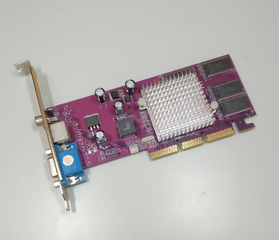 PALIT nVidia Geforce4 MX440 8X 64MB DDR TV-OUT AGP Video card PGBUL064G4MS