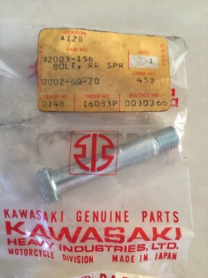 Kawasaki Oem Kz Sprocket Bolt 92003-156 | eBay